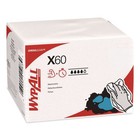 Wypall 34865 X60 12 5  X 13  1 4 Fold General Clean Cloths  76 bx  12 Bx ct  New