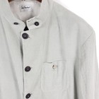 Luis Trenker Corduroy Janker Men s Size 60 Gray Cotton Stretch Jacket Traditional Sport Coat