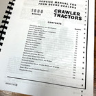 Service Manual Set For John Deere 1010 Crawler Tractor 612 Dozer Repair Shop