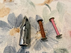Antique Singer Sewing Machine Bullet Shuttle And 2 Long Bobbins