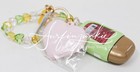 Bath   Body Works Pocketbac Hand Sanitizer Gel Holder Wristlet Pink Heart Mirror