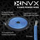 New  Nvx Xapk8 8 Gauge Car 100  Ofc Amplifier Wiring Kit W  Speaker Cable