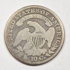 1833 Capped Bust Dime   Solid Vg fine 