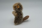 Steiff Vintage Beaver Nagy Germany Mohair Tag Stuffed Animal Plush No Button