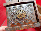 Ornate Antique Treadle Sewing Machine Drawers 2 Sets Of 2 Very Ornate Handles