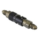 Universal 3an Cnc Black Aluminum Quick Release Dry Brake Line Coupling Fitting