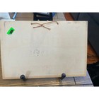 Vintage Wunder Beer Oakland Ca Cardboard Advertising Sign String Hanger