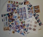 Mixed 55 Of New usable Multiples  Strips   Singles Of 39   Us Postage Stamps Usa