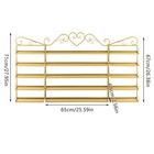 Nail Polish Storage Racks Metal Nail Polish Racks 5 Tiers Display Wall-mounted
