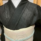 5478  Japanese Kimono Only Sold Vintage Womens Silk Fabric Robe Summer Kimono