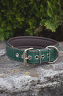 Stg Genuine Leather Dog Collar Solid Dog Collar Daily Wear Handmade Dog Collar