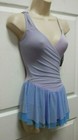 Body Wrappers P731 Mockwrap Leotard Dress Ladies Dance Ballet Lilac Asymmetrical