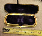Gold Filled 12k Eyeglasses Case With Mono These Things Are Very Rare 70 Grams