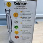 Cuisinart Power Blend Immersion Blender Food Processor Set Hb-500pc Gunmetal
