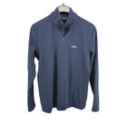 Patagonia Micro D Pullover Mens Medium Pre-owned Fleece Navy Quarter Zip 26176