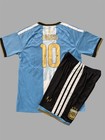 Youth Kid Lionel Messi  10 Home Jersey Set In Stock With Shorts  Size 28