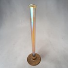 Tiffany Studios Favrile Glass Bud Vase Bronze Base Signed 710 C1910