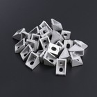 25pcs 2020 Corner Bracket For 20mm Aluminum Extrusion Corner Brackets