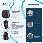2-3boards Travel Backpack Boogie Board Case Top And Side Carry Handles 