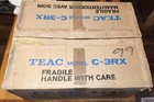 Teac C-3rx Stereo Cassette Deck In Box Looks Great But Needs New Belts