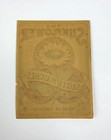 Vintage antique Un-glued Swedish Matchbox Label  the Sunflower  Safety Matches