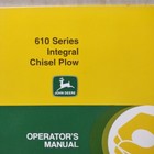 John Deere 610 Series Drawn Chisel Plow Operators Manual Omn200676 Nos Vtg