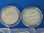 Lot 5 Las Vegas Reno Casino -  1 Slot Gaming Tokens Rio Hilton Bellagio In Cases