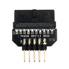 Front Panel Plug Connector Usb3 0 20-pin To Usb2 0 9-pin Adapter For Mainboard