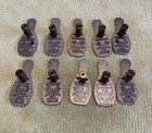      Disney Villains Bowling Pin Complete Set Of All 10 Pins Disney Villains Pins