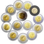          Canada Full Colored Toonie New  2 Dollars Unique 14-coin Set  2017 - 2025