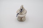 Vintage Ronson Silver Plate Table Lighter Urn Art Deco Usa Non Working W  Tag