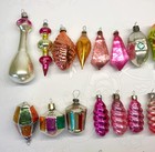 Vintage Glass Christmas Tree Ornament Decoration Ussr     614