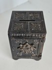 Antique Kyser   Rex Cast Iron Combination Security Safe Deposit Coin Still Bank 