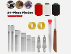 Big Eye Steel Needles Set  Stainless Steel Sewing Needle Kit Us