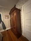 1880s Walnut Armoir