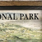 Vintage 1904 Yellowstone National Park Framed Map