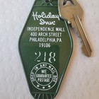 Hotel Motel Room Key Fob Keychain Holiday Inn Independence Mall Philadelphia Pa