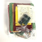 New Rare Bucilla Wreath Bow Holly Lighted Felt Sequins Christmas Kit 85453