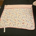 Baby Girl Pram   Moses Basket Bedding   And Towel And Babygro Fleece Set