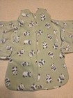Halo Baby Fleece Sleep Sack Swaddle Newborn 0-3 Months Green Panda Bears