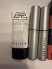 Bobbi Brown 9 Pc Deluxe Sample   Travel Size Lot Makeup Skincare Minis