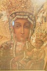 Antique Black Madonna  Sacred Heart Of Jesus Pair Prints Antique Frames Catholic