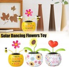 Sunflower Solar Dancing Solar Toys Solar Dancing Flower solar Powered Swinging A