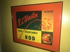 R l  Winston Fly Fishing Rod Reel Tackle Bait Shop Bar Man Cave Advertising Sign