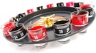 Shot Glass Roulette - Drinking Game Set 2 Balls And 16 Glasses