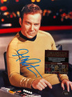 Star Trek  William Shatner Captain Kirk Signed 8x10  Original Autographs W coa