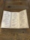 The Plaza Hotel Room Service Menu 1975 Vintage