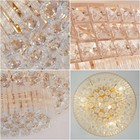 Modern Crystal Chandelier Led Luxury Pendant Light Ceiling Lamp Lighting Fixture
