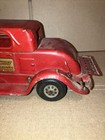 Vintage Girard Fire Chief Siren Coupe Pressed Steel Toy Car