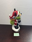 Disney Mickey Mouse As Santa Merry Christmas Statue Lantern Welcome Light